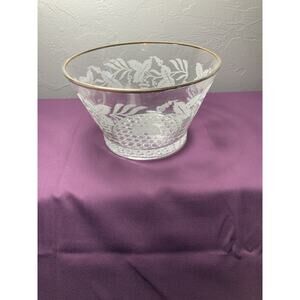 Bartlett Collins embossed Grapevine bowl